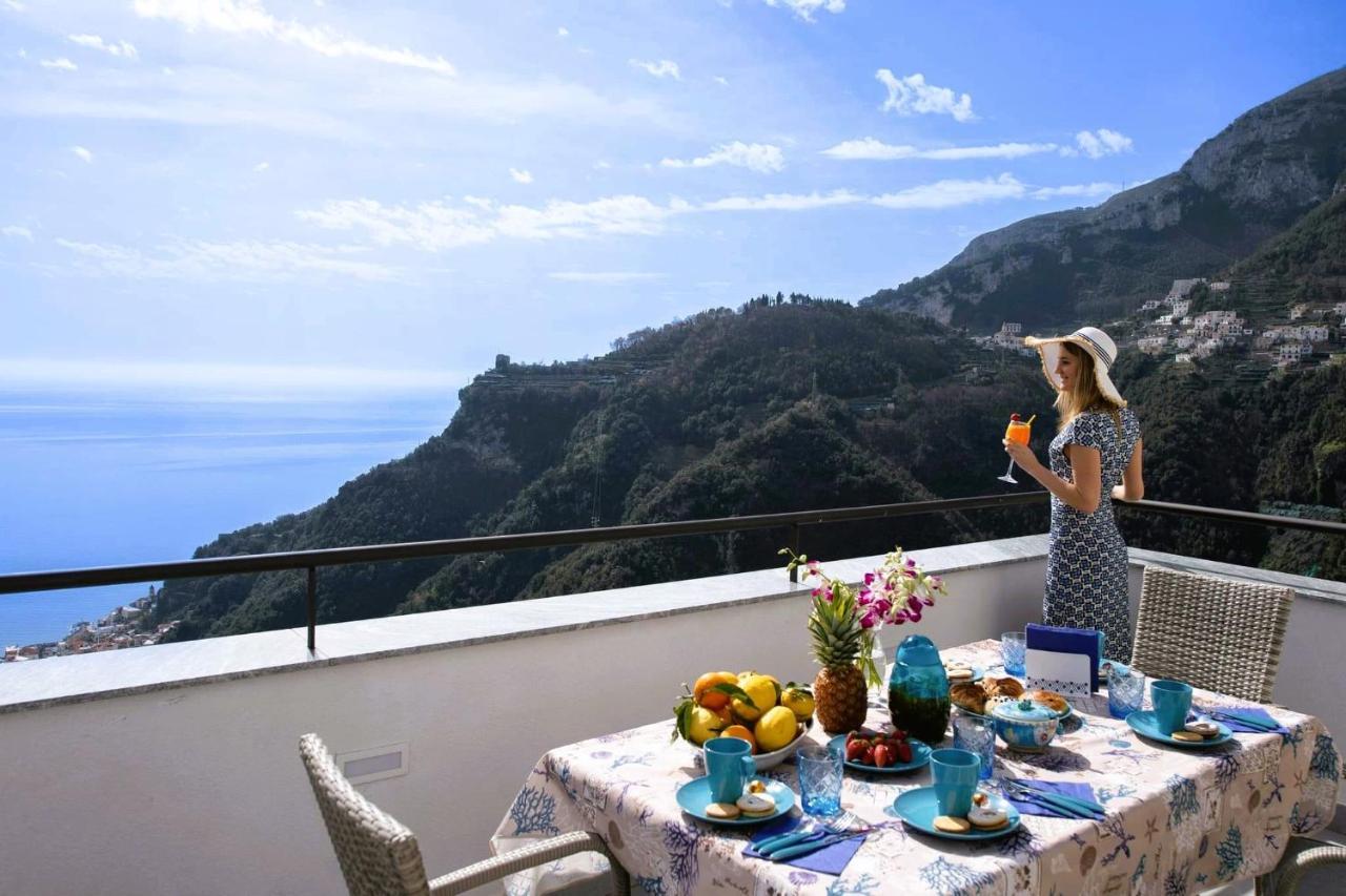 スカラ Amalfi Sea Viewヴィラ エクステリア 写真